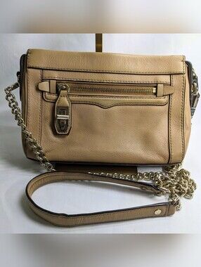 Rebecca Minkoff Mini Crosby Crossbody In Latte, Leather, Fall 2014, Chain Strap